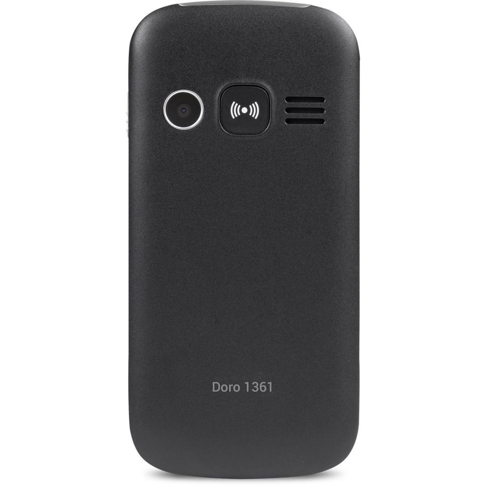 Doro 1361 Téléphone Portable débloqué 2G Ecran : 2,4 Pouces - 1 Go - Double Mi 