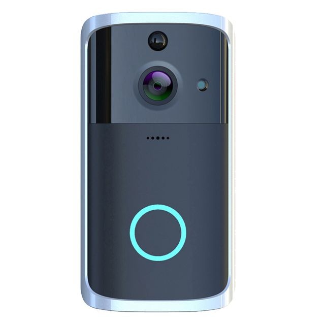 marque generique - Sonnette Vidéo sans fil Wifi Intelligent Doorbell - Sonnette et visiophone connecté