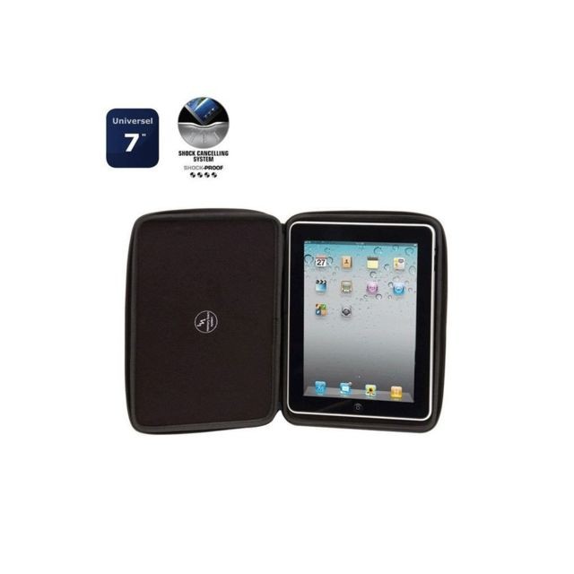 marque generique - T'NB Housse de protection universelle pour tablette 7"" - Collection SUBLIM - Noir - Tablette Android 12.0 (30,48 cm)