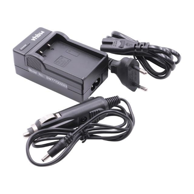 Vhbw - Chargeur câble de charge + chargeur allume-cigare batterie Olympus Pen E-P1, E-P2, E-P3, E-PL1, E-PL3, E-PM3 comme PS-BLS1. Vhbw  - Accessoire Photo et Vidéo