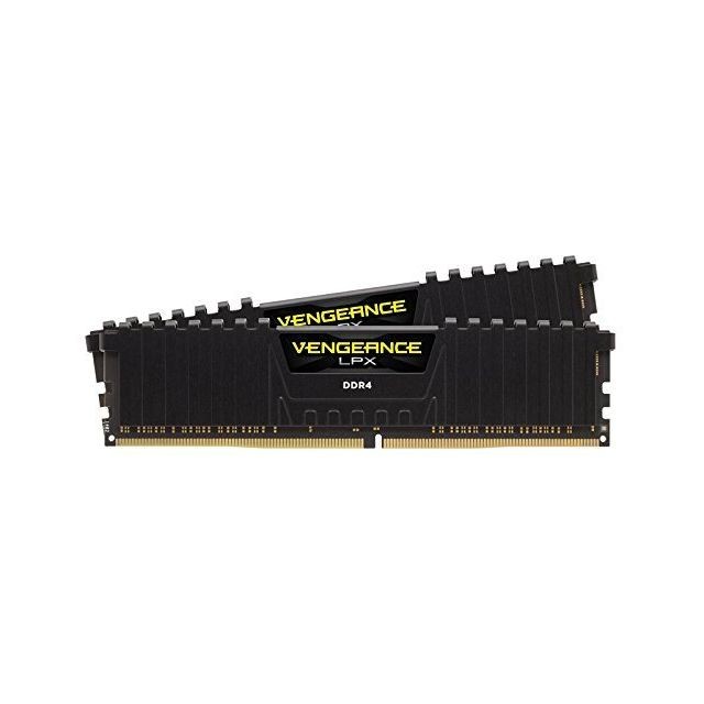 RAM PC Fixe Corsair Vengeance LPX - 2x8 Go - DDR4 3200 Mhz - Noir