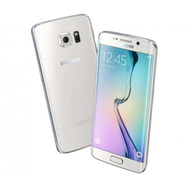 Smartphone Android Samsung Samsung G925F Galaxy S6 Edge 32 Go Blanc