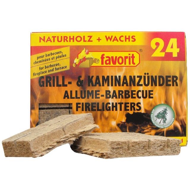 Accessoires barbecue Favorit Allume-feux naturel Favorit x24
