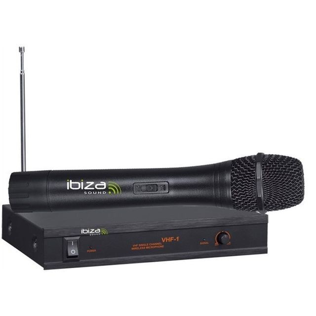 Ibiza - Ibiza VHF-1A Système de micro sans fil compact 90dB Ibiza - Microphone