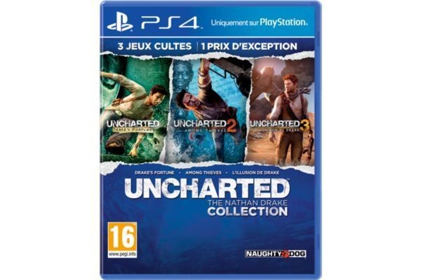 Sony -Jeu PS4 SONY Uncharted : The Nathan Drake Collection Sony  - Uncharted