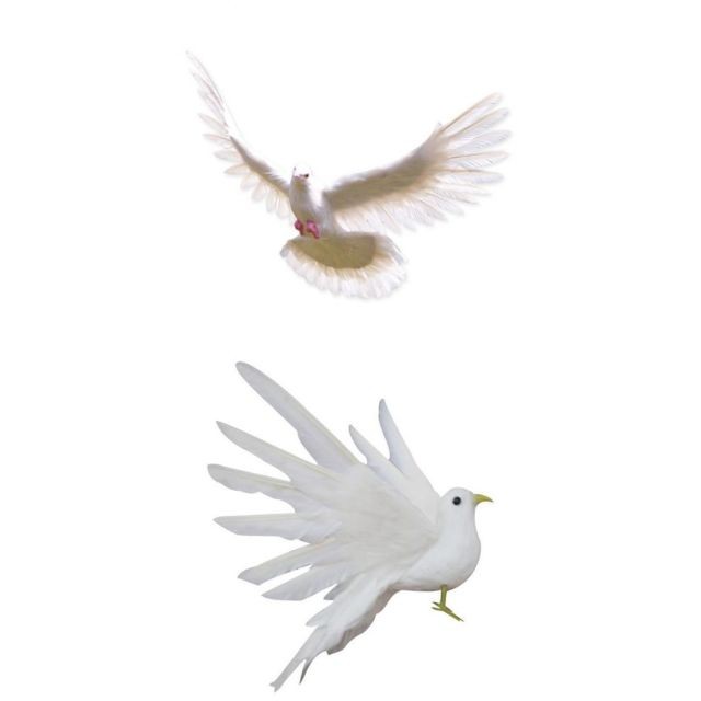 marque generique - Oiseau artificiel de pigeon marque generique  - Bonnes affaires Objets déco