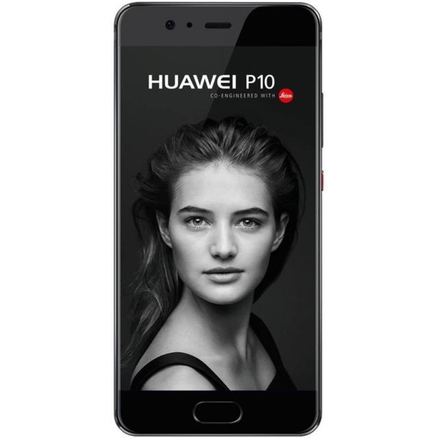 Huawei -Huawei P10 Double Sim - 64Go, 4Go RAM - Noir Huawei  - Smartphone Android Huawei p10