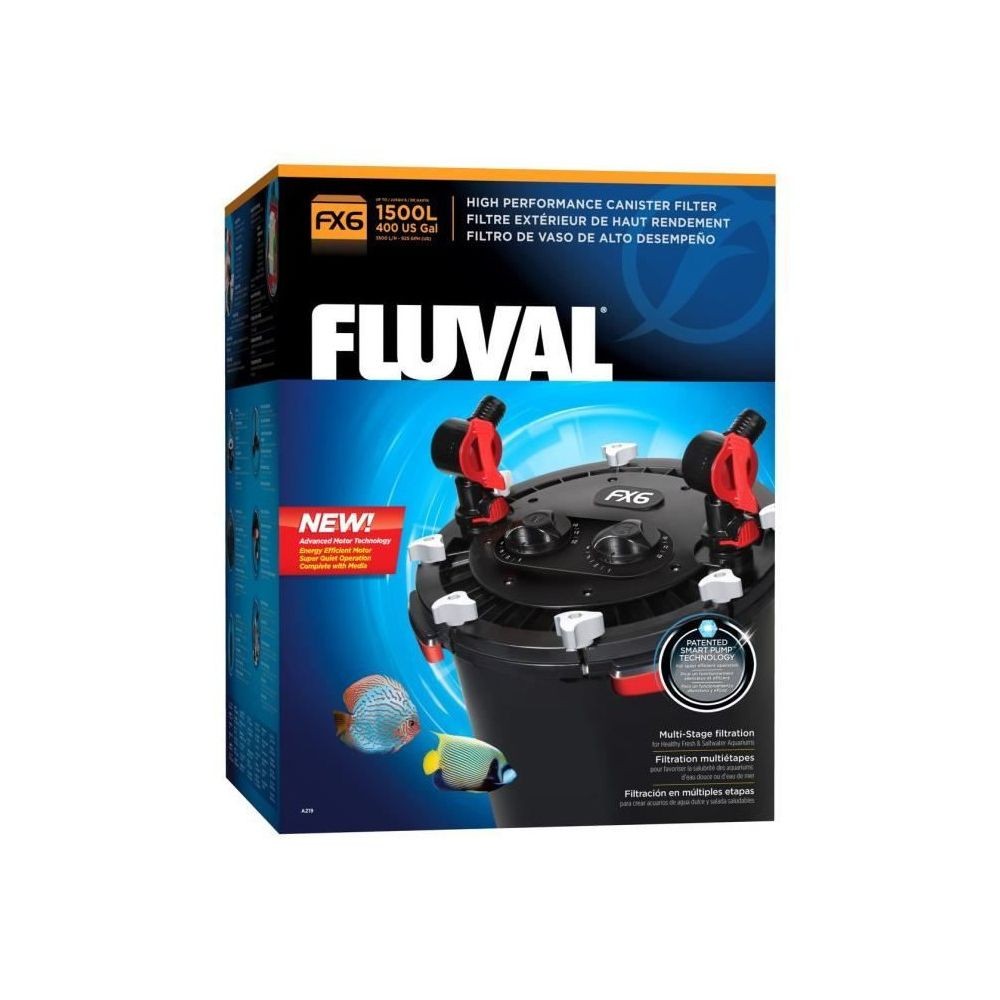 Fluval FLUVAL Filtre extérieur FX6 - Pour aquarium