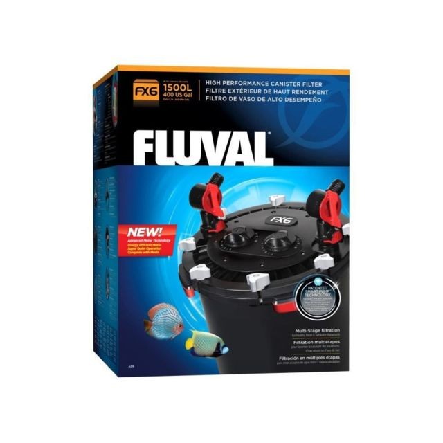 Fluval - FLUVAL Filtre extérieur FX6 - Pour aquarium - Fluval