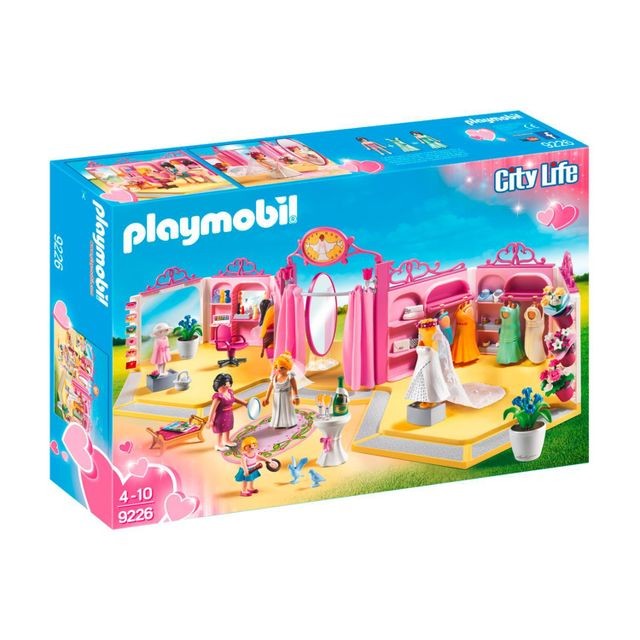Playmobil - PLAYMOBIL 9226 City Life - Boutique robes de mariée Playmobil  - Playmobil boutique