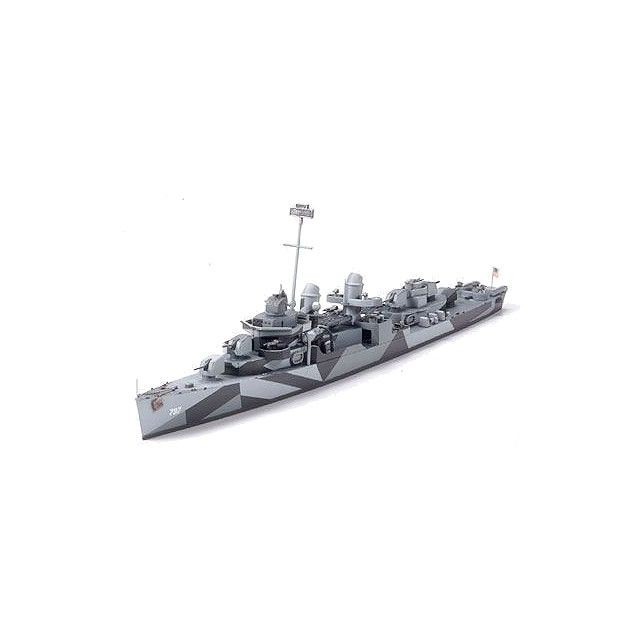 Tamiya - Maquette bateau : Destroyer DD797 USS Cushing Tamiya  - Le meilleur de nos Marchands