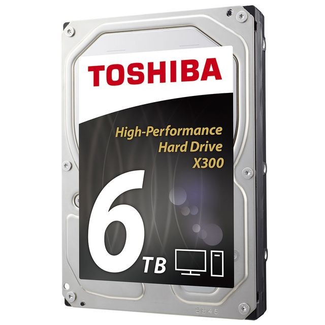 Toshiba - X300 High-Performance Hard Drive 6 To Bulk - Disque Dur interne 6 to
