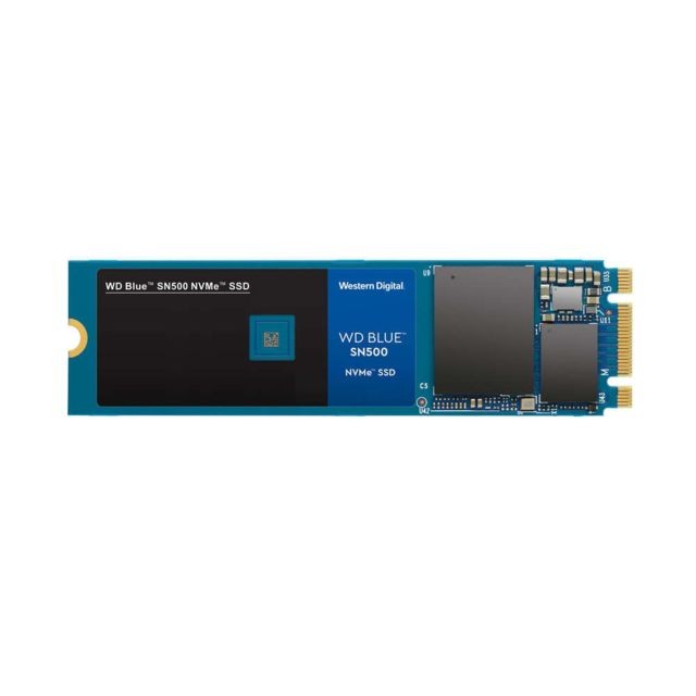 Western Digital - WD BLUE SN500 250 Go M.2 NVMe PCIe Gen3 x2 - Disque SSD Western Digital