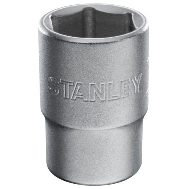Stanley - Douille 1/2 6 pans standard STANLEY - 9 mm - 1-86-509 Stanley  - Clés et douilles Stanley