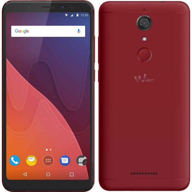 Smartphone Android Wiko View - 16 Go - Rouge