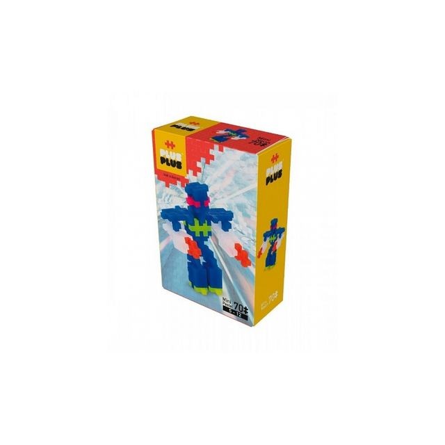 Plusplus ++ Box Mini Neon Robot 70 pcs