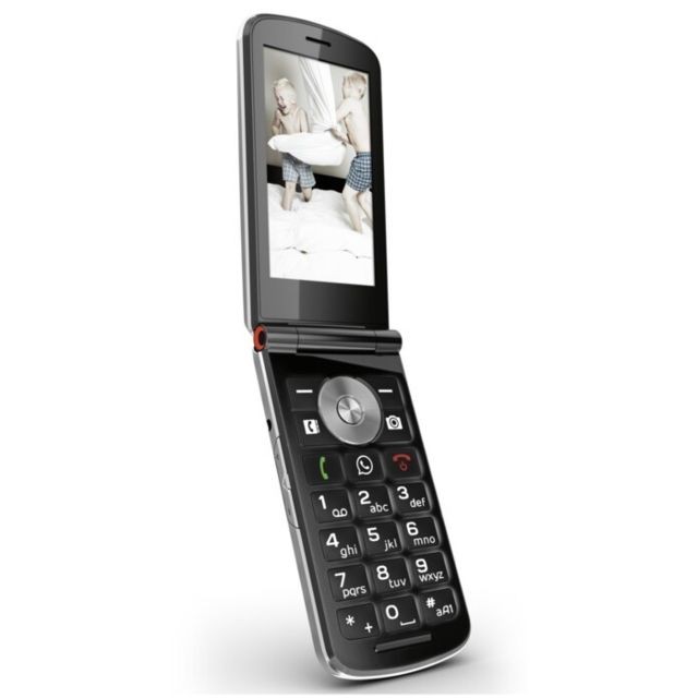 Emporia - Téléphone portable Emporia TOUCHsmart - 4 Go - Noir/Argent - Téléphone Portable
