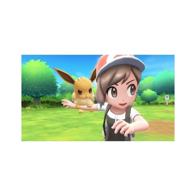 Nintendo Console Nintendo Switch + Pokémon : Lets Go, Évoli ! Préinstallé + Poké Ball Plus
