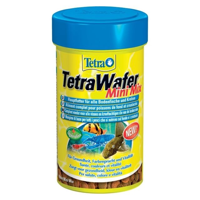 Divers Marques - Tetra wafer mini mix 100 ml Divers Marques  - Alimentation pour poisson
