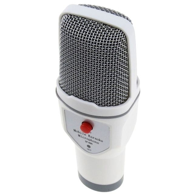 Wewoo - Micro Téléphone portable Karaoke Microphone à condensateur d'enregistrement, Professionnel Live Chat Capacitor Wewoo  - Bonnes affaires Microphone