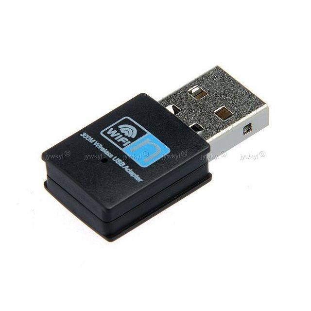 marque generique - Mini Clé USB Récepteur Sans Fil Wi-Fi 802.11n/g/b Adaptateur Dongle 300Mbps I - Antenne WiFi