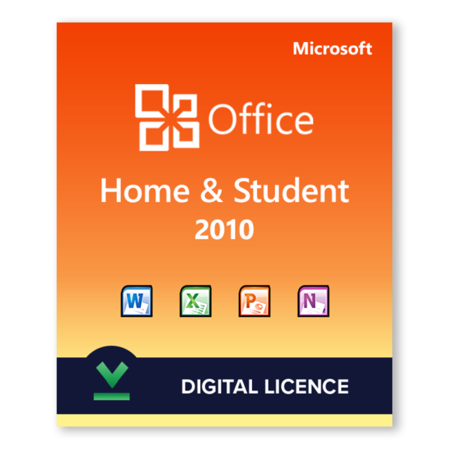 Microsoft - Office 2010 Famille et Étudiant - Licence numérique - Logiciel en téléchargement Microsoft  - Bureautique et Utilitaires