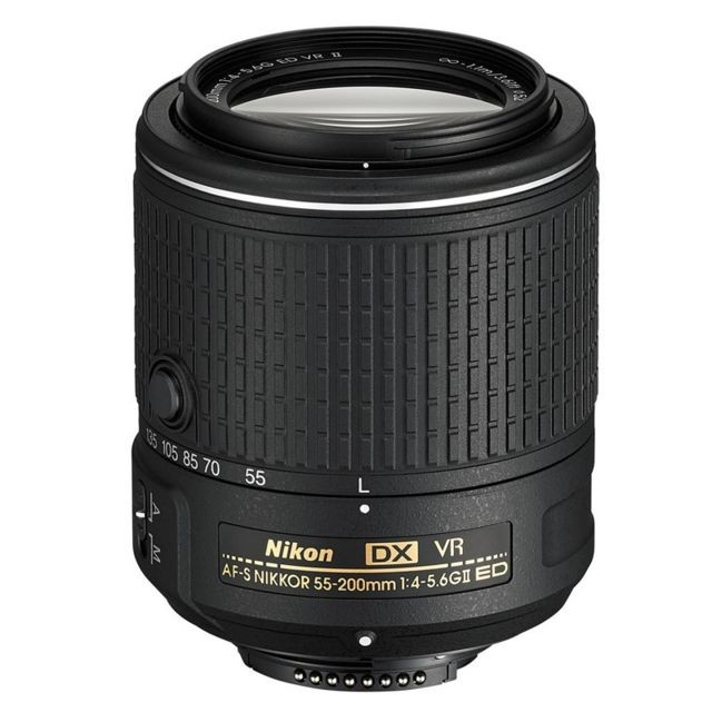 Nikon -NIKON Objectif AF-S DX 55-200 mm f/4-5.6 ED VR II Nikon  - Objectifs Nikon