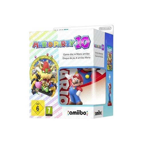 Jeux Wii U Nintendo Mario Party 10 Wii U + Amiibo Mario de la collection Super Mario
