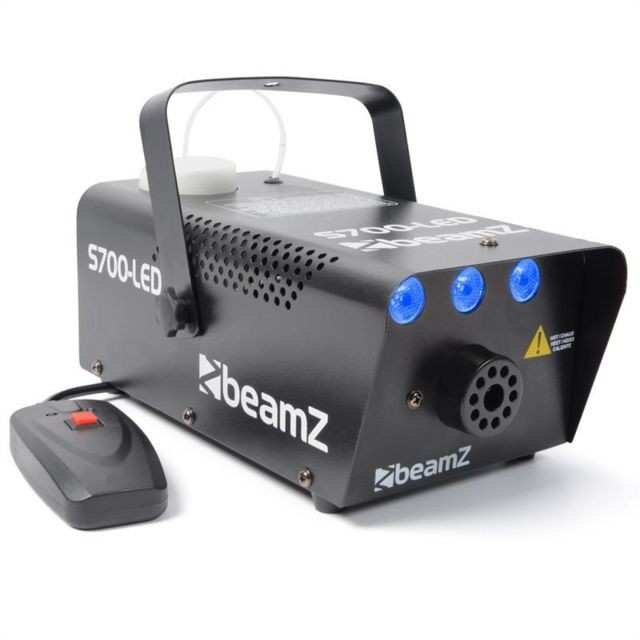 Beamz - BeamZ S700LED Machine à brouillard 700W 3x1W LED effet glacé télécommande Beamz - Machines à brouillard