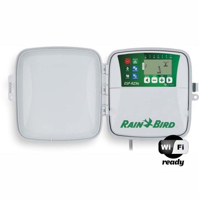 Rain Bird - Programmateur 6 stations compatible wifi, montage extérieur - rzxe6 - RAIN BIRD - Jardin connecté