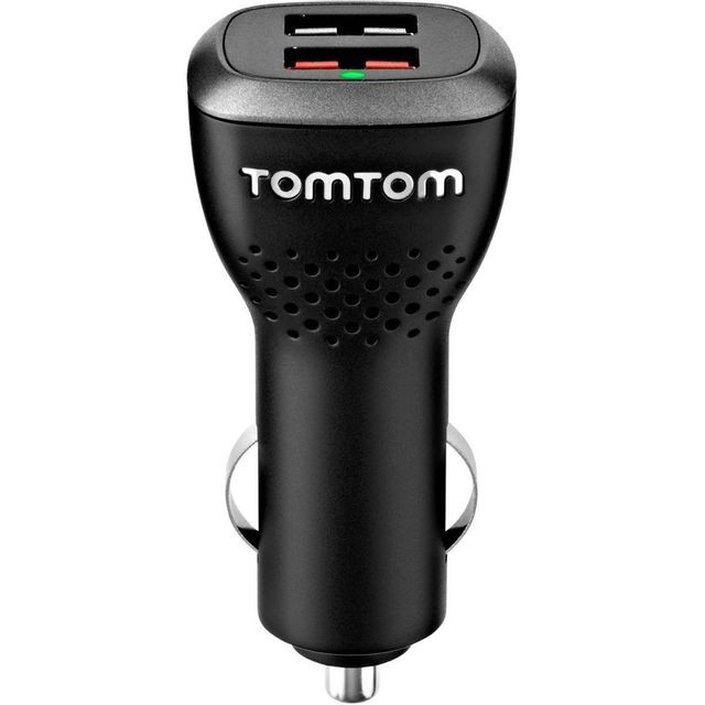 TomTom - Adaptateur allume-cigare double USB - 9UUC.001.22 - Noir - TomTom