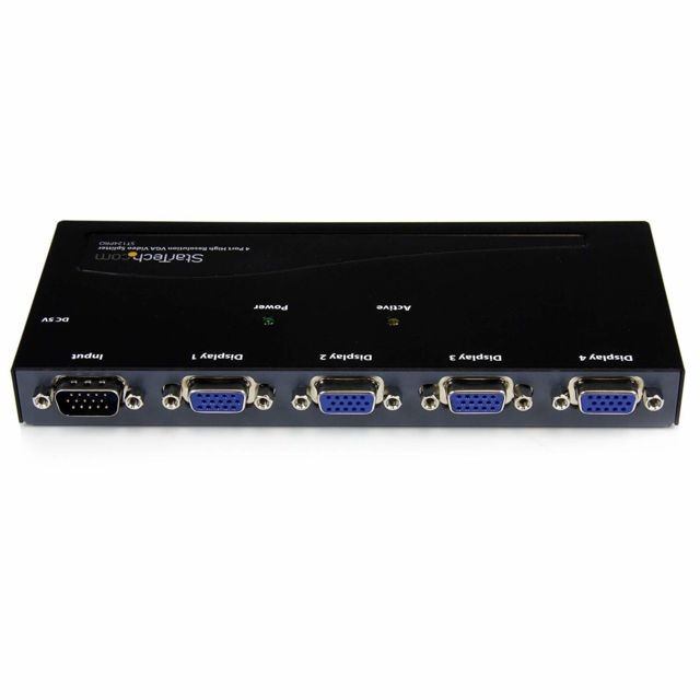 Convertisseur Audio et Vidéo  Répartiteur vidéo 350 MHz haute résolution 4 ports