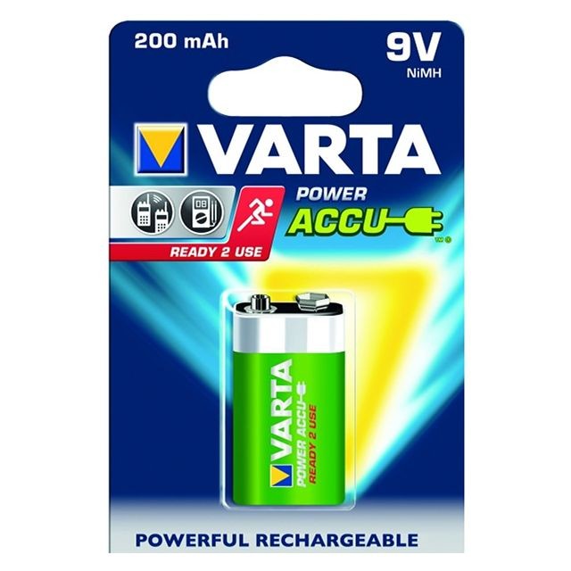 Varta - Pile alcaline type lr61 9 volts rechargeable - 56722101401 - VARTA Varta  - Piles standard