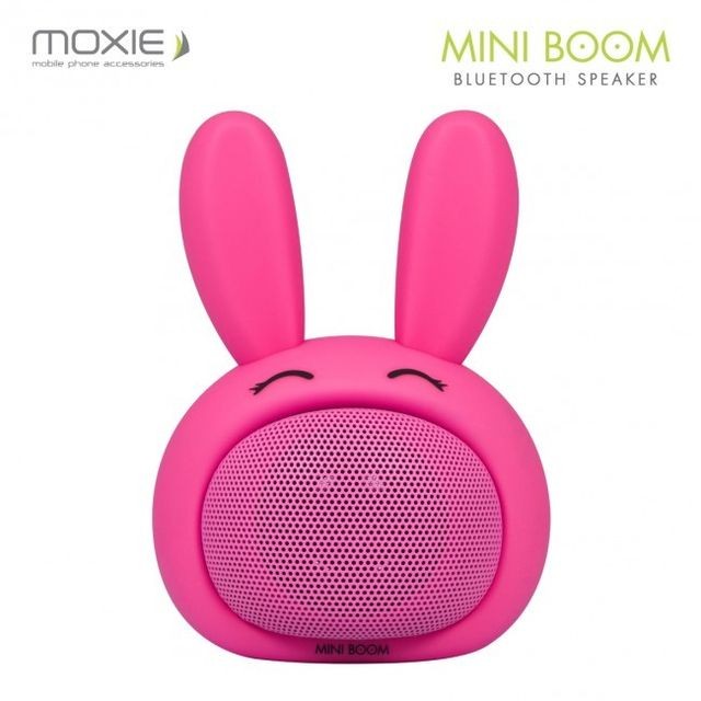 Autres accessoires smartphone Moxie Enceinte Bluetooth Mini Boom 3W - Rose