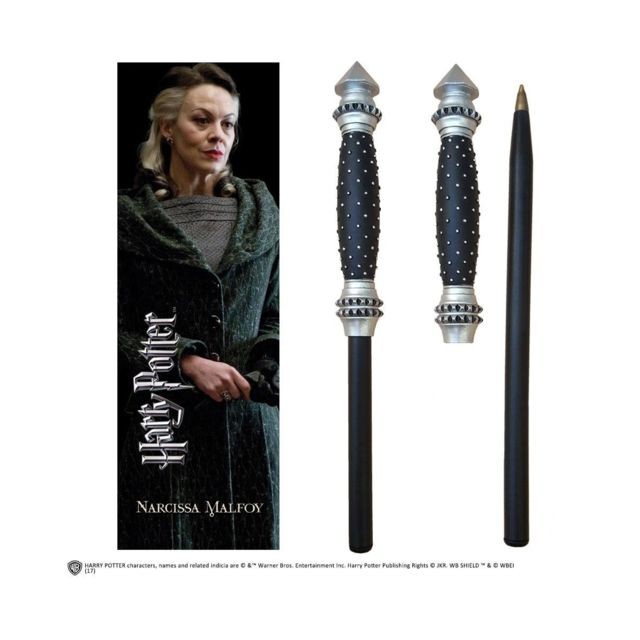 Noble Collection - Harry Potter - Set stylo à bille et marque-page Narcissa Noble Collection  - Mobilier de bureau