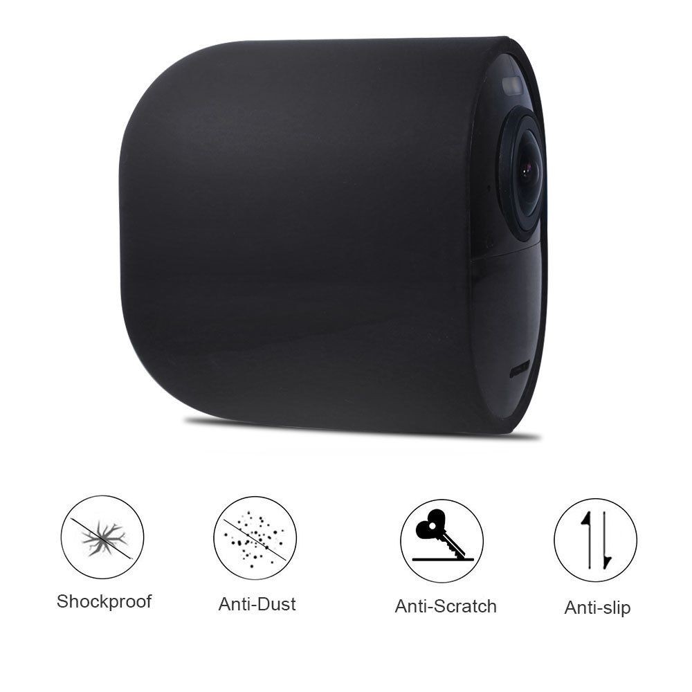 Festnight Etui en Silicone pour Arlo Ultra 4K UHD Etui de Protection étanche Couverture de Protection complète Protégez Votre caméra de Surveillance 