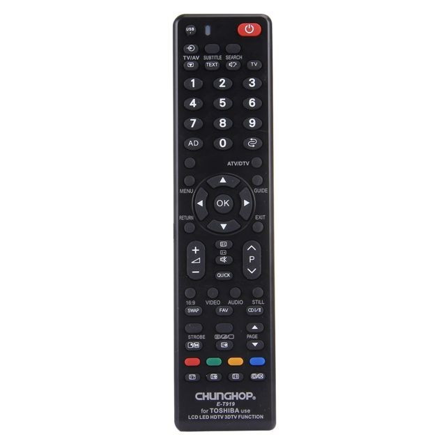 Wewoo - Télécommande universelle TV pour TOSHIBA LED TV / TV LCD / HDTV / 3DTV Wewoo  - TV, Home Cinéma