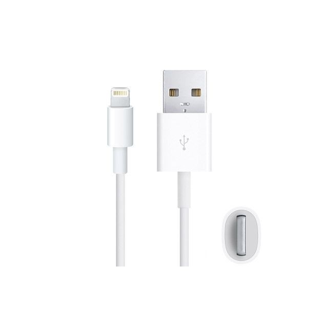 Câble USB Wewoo Câble blanc pour iPhone 7 et 7 Plus, 6 6 Plus, 5 5S 5C Données de synchronisation USB de chargement, Compatible avec iOS 9.3, Longueur de câble: 3 m,