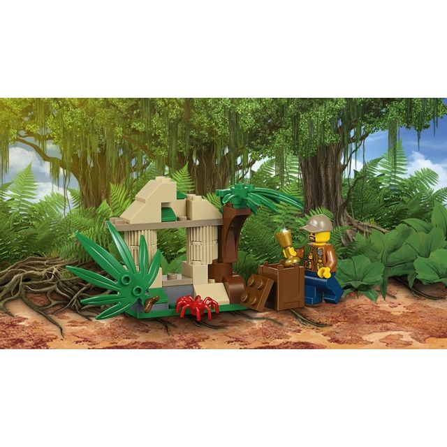 Lego LEGO® City - L'hélicoptère cargo de la jungle - 60158