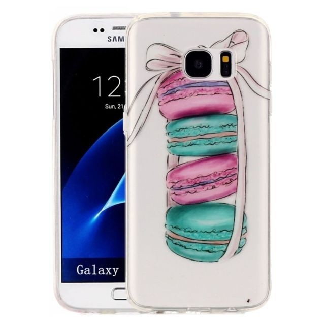 Wewoo - Coque pour Samsung Galaxy S7 Edge / G935 Macarons Motif IMD Workmanship Soft TPU Housse de protection Wewoo  - Accessoires Samsung Galaxy S Accessoires et consommables