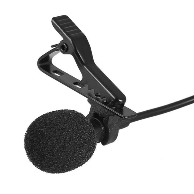 Wewoo Microphone d'enregistrement filaire pour téléphone mobile1,5 mKaraoke Mic noir