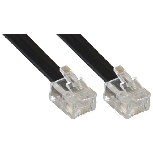 Inline Câble modulaire RJ12, InLine®, mâle/mâle, 6 fils, 6P6C, 5m