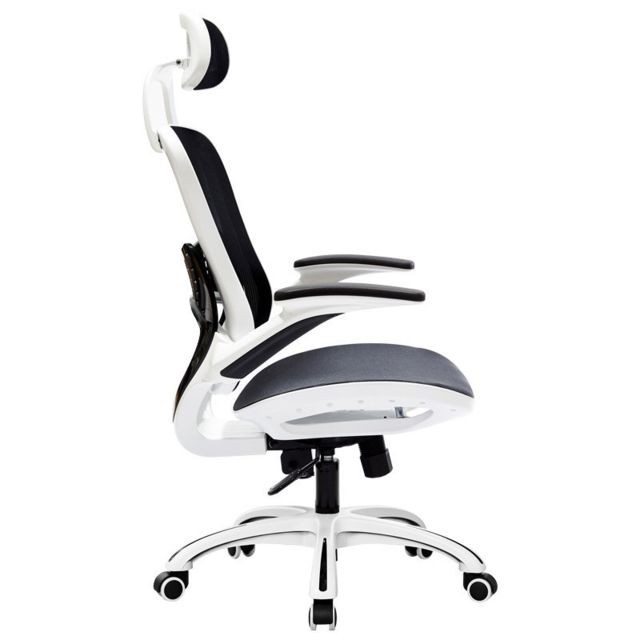 Wewoo - 712-W chaise de bureau rotative minimaliste moderne pour ordinateur, chaise ergonomique pour la maison (blanc) - Chaise de bureau Chaises