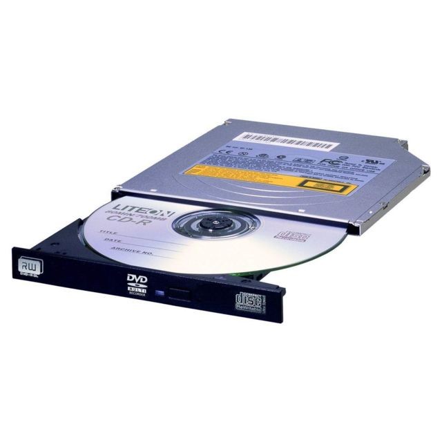 Lite-On - LITEON Graveur DVD slim Sata 9,5mm DU-8AESH noir Ultra slim - Lite-On