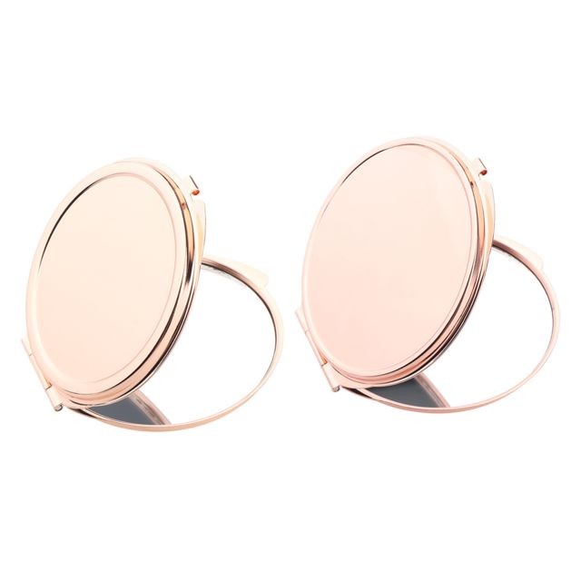 marque generique - miroir poche grossissant miroir portatif voyage marque generique  - miroir cuivre Miroirs