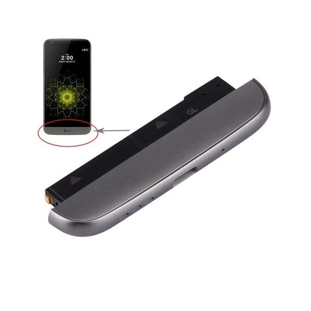 Wewoo - Pièce détachée Module de charge station de chargement + microphone + sonnerie de pour LG G5 / F700K version KR Gris Wewoo  - Accessoire Smartphone
