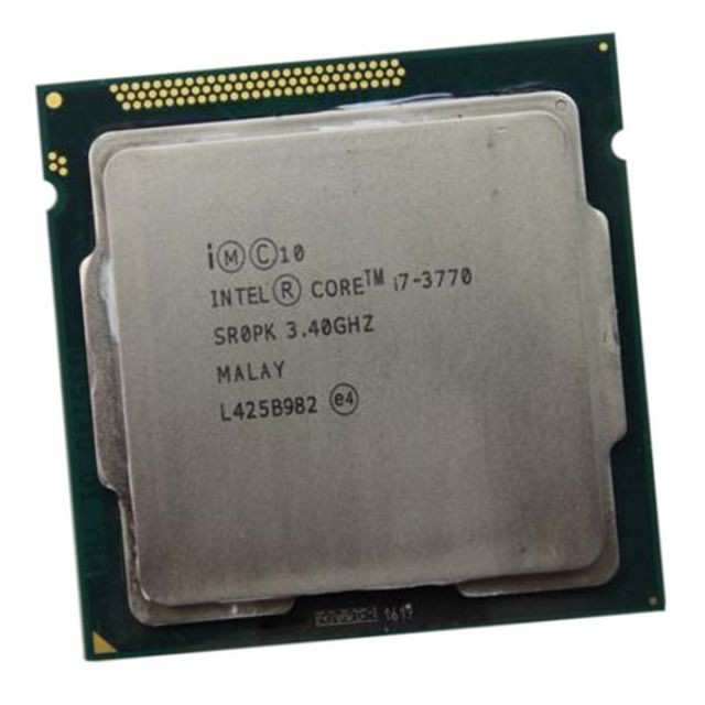 Intel - Processeur CPU Intel Core I7-3770 3.4Ghz 8Mo 5GT/s FCLGA1155 SR0PK Intel   - Processeur INTEL