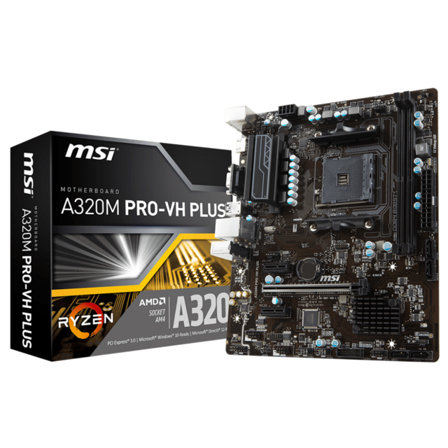 Carte mère AMD Msi AMD A320 PRO-VH - Micro-ATX