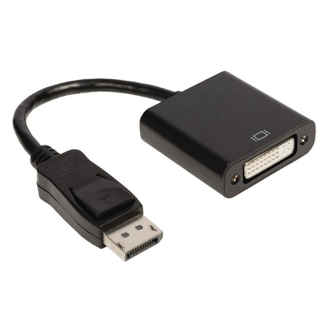Cabling - CABLING  Adaptateur DisplayPort mâle vers DVI câble adaptateur femelle pour MacBook et autres - Adaptateur vga male male
