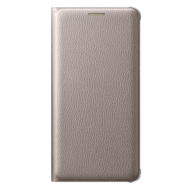 Sacoche, Housse et Sac à dos pour ordinateur portable Samsung Flip Wallet Galaxy A5 2016 - Or